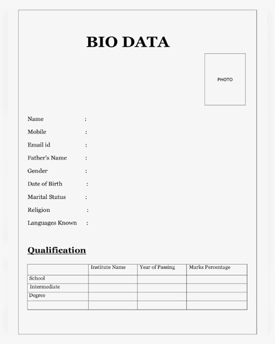 Biodata Meaning In English Biodata English Meaning — Meaningdb 0305